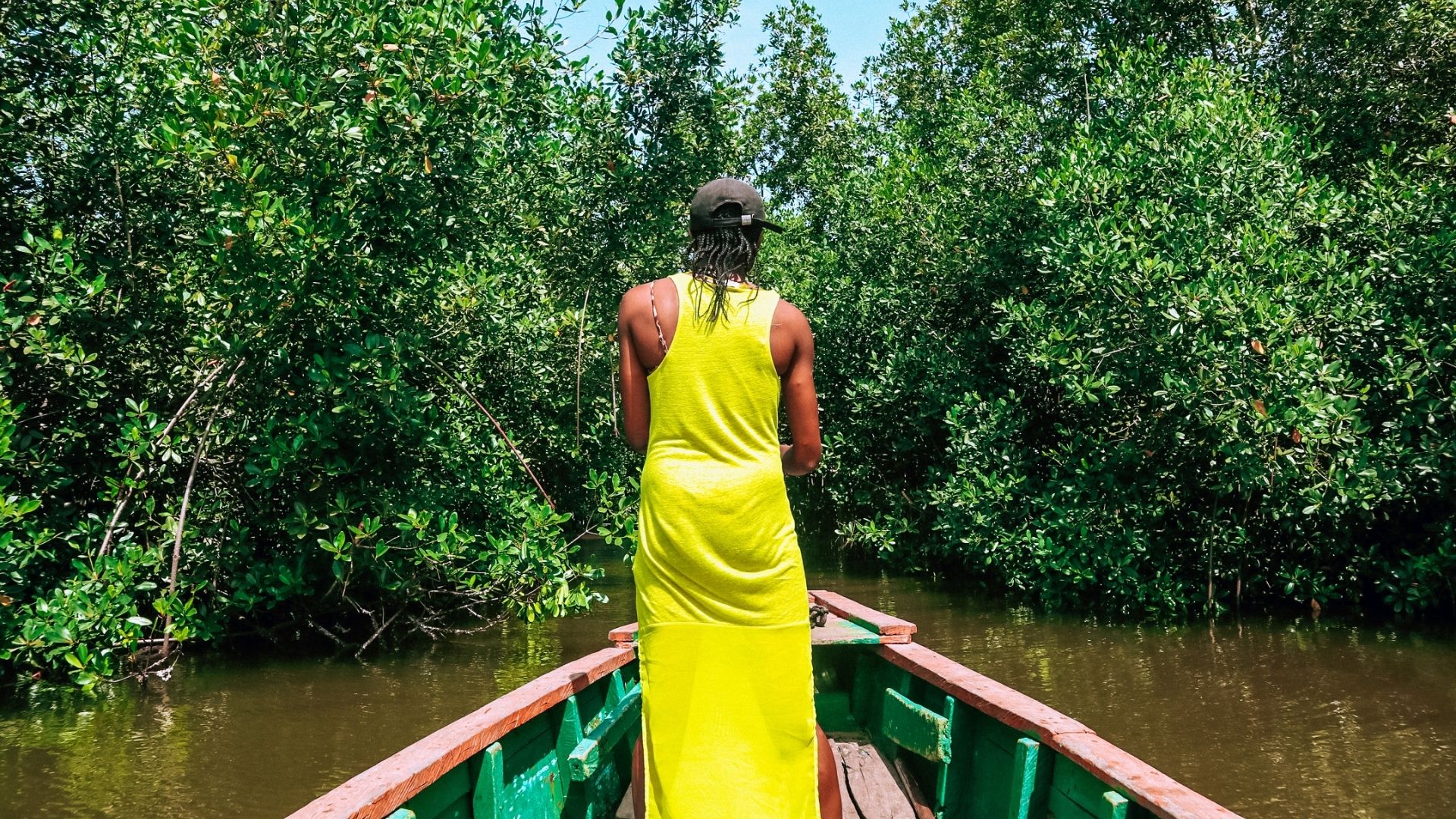 Visite guidée d'Assinie en bateau
