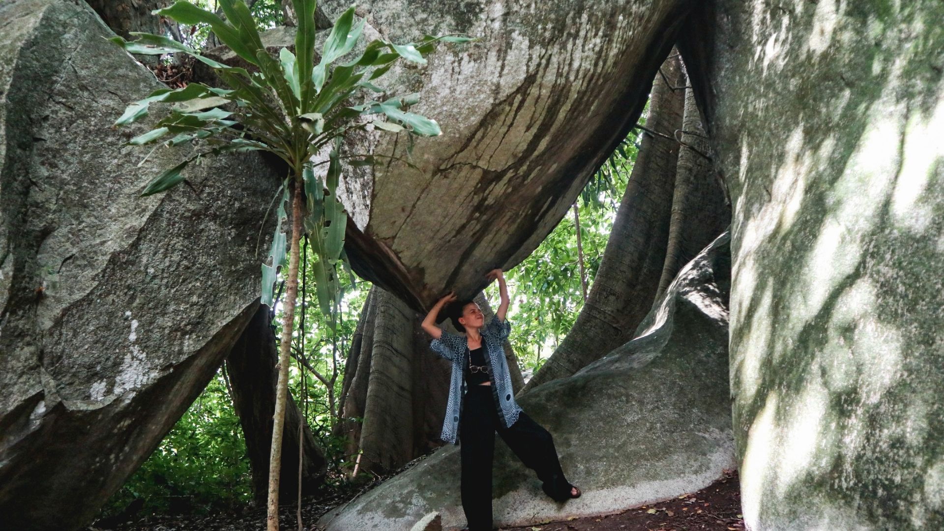 Randonnée au parc Archéologique